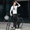 2023 New Outdoor Mountain Bike Cycling Clothing Elastic Slim Women's Long-Sleeved Trousers Suit - Image 3